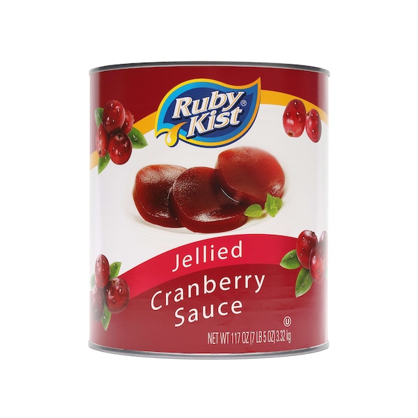 Ruby Kist Jellied Cranberry Sauce 117 fl. oz., PK6